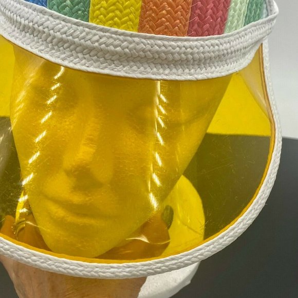 VTG Rainbow Pride LGBTQ+ Adjustable Visor-Tinted - Picture 5 of 9